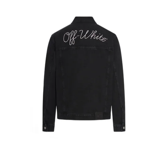 Off-White Buttoned Long-Sleeved Jacket