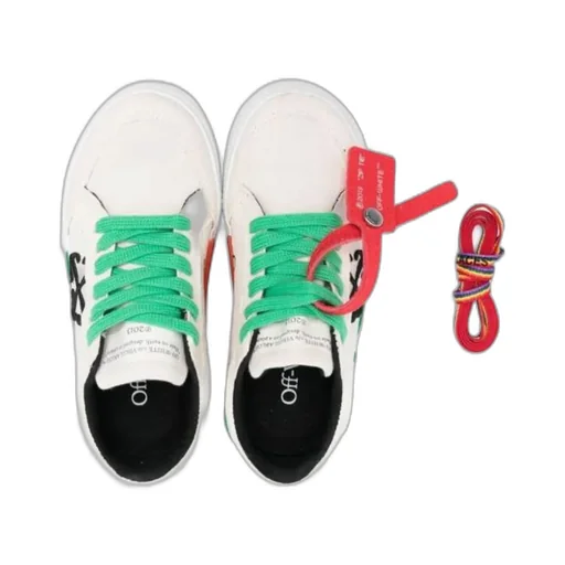 Low Vulcanized Leather Sneakers