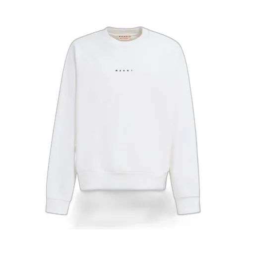 Marni Logo Printed Crewneck Sweatshirt