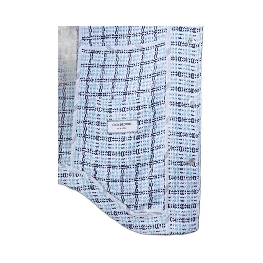 Long-Sleeve Button-Fastening Shirt