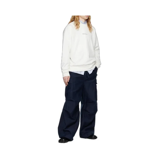 Marni Logo Printed Crewneck Sweatshirt
