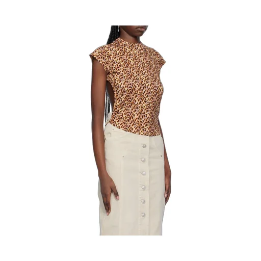 Juviana Open-Back Blouse
