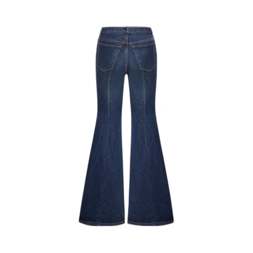 Sacai Low-Rise Flared Jeans