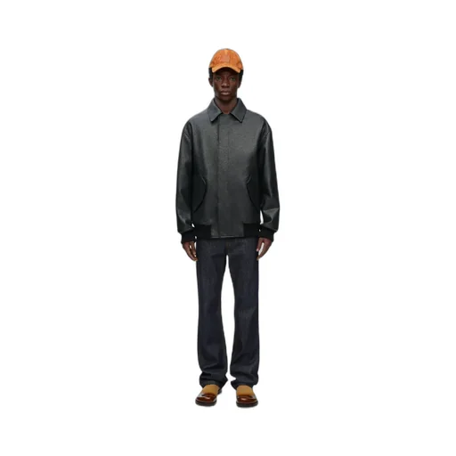 Bomber Jacket In Nappa Calfskin