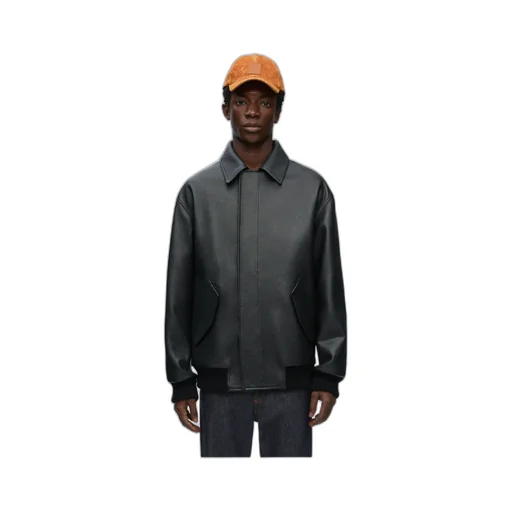 Bomber Jacket In Nappa Calfskin