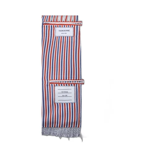 Thom Browne Tweed Fray 4-Bar Cropped Sack Jacket