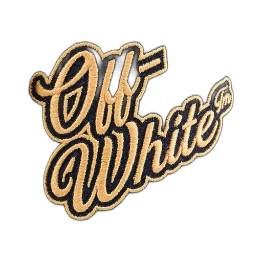 Off-White Logo Patch Denim Shorts