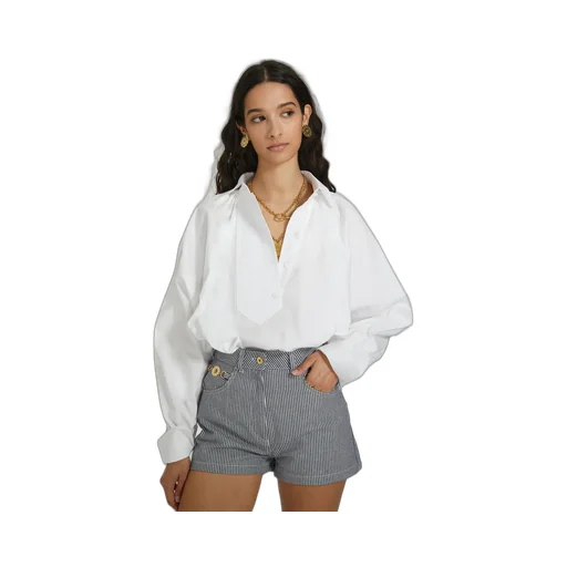 Patou Artist Long Sleeved Gathered Blouse