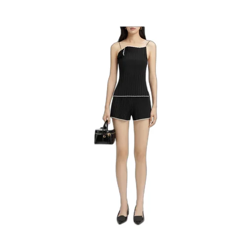 Jacquemus Asymmetric Strapped Top