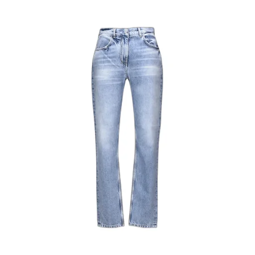 Givenchy 4G Plaque Straight-Leg Jeans