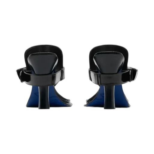 Burberry Bay Equestrian Knight Motif Sandals