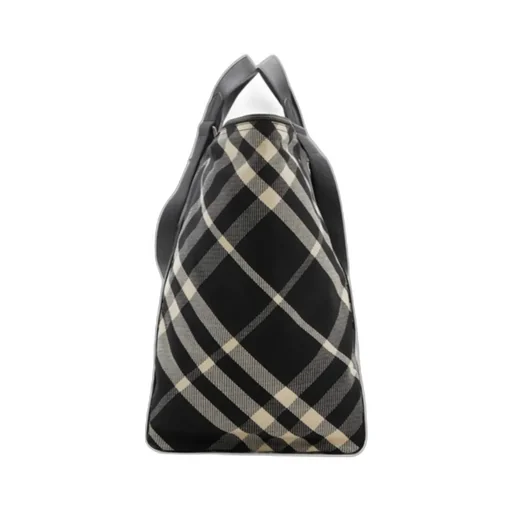 Burberry Festival Checked Tote Bag