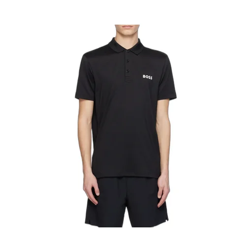 Logo-Print Jacquard Polo Shirt