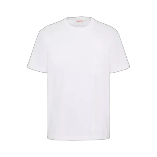 Valentino Floral Patterned Crewneck T-Shirt