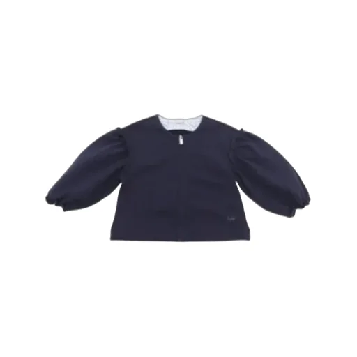 Il Gufo Ruffled Straight Hem Sweatshirt
