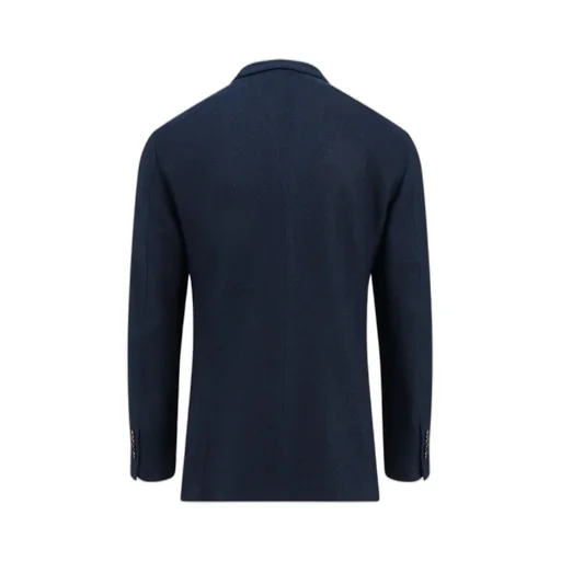 Double-Breasted Cotton Blazer