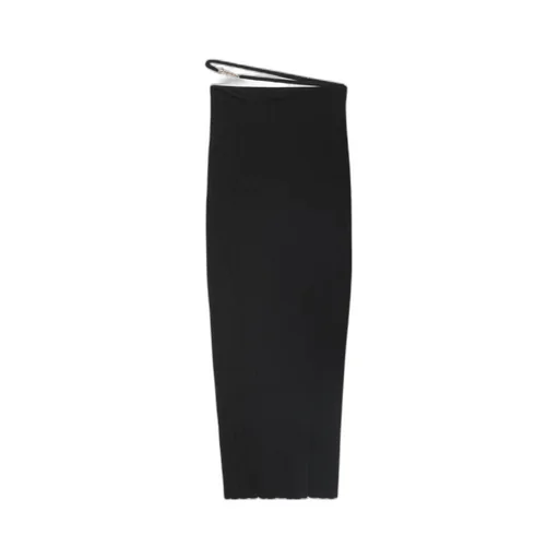 Jacquemus Pralu Ribbed Skirt