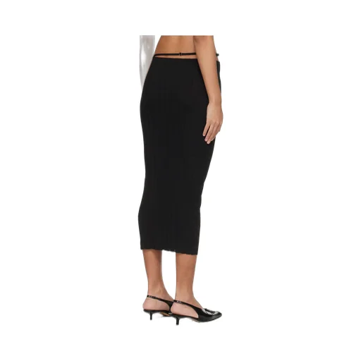 Jacquemus Pralu Ribbed Skirt