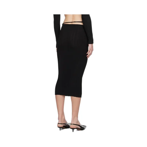 Jacquemus Pralu Ribbed Skirt