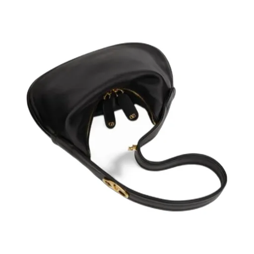 Valentino Vlogo Signature Zip-Up Shoulder Bag