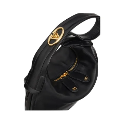 Valentino Vlogo Signature Zip-Up Shoulder Bag