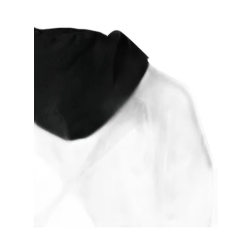 Off-White Logo Embroidered Drawstring Hoodie
