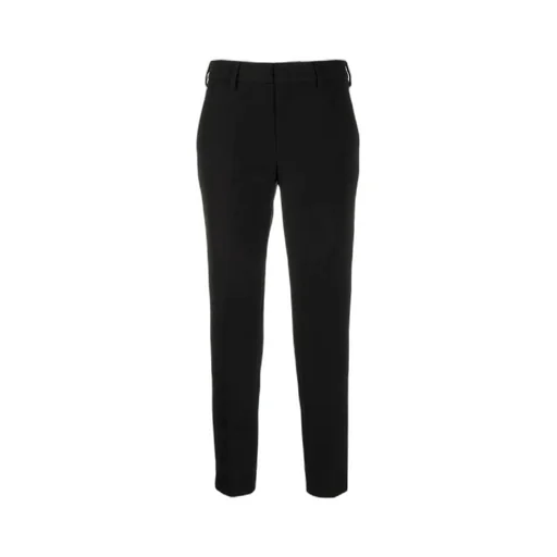 Pt Torino Slim Fit Cropped Trousers