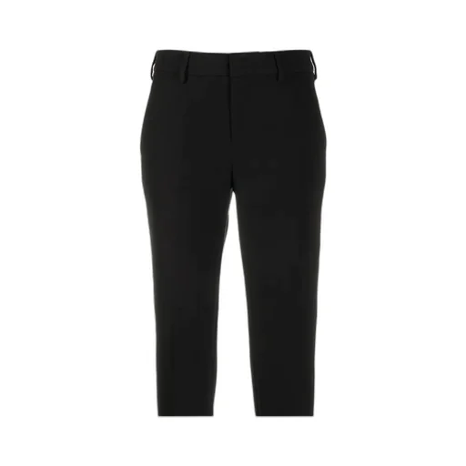 Pt Torino Slim Fit Cropped Trousers