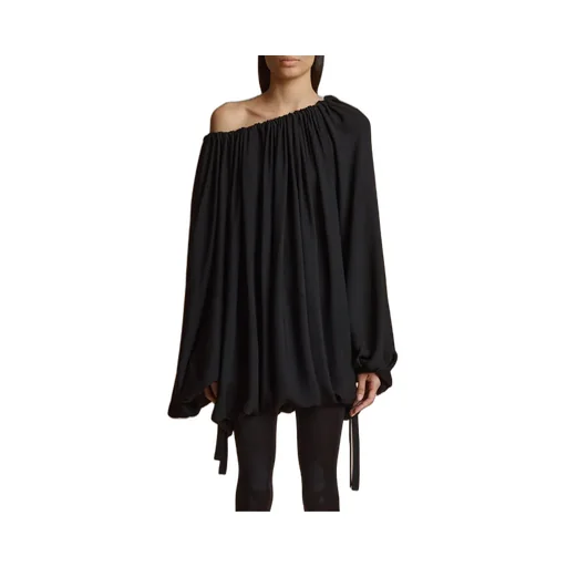 Khaite Nash Draped Blouse