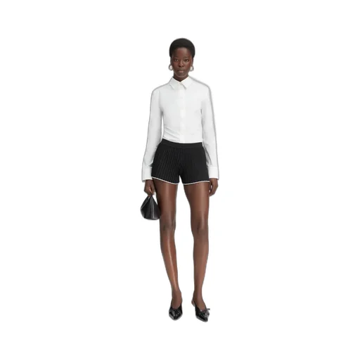 Jacquemus Pleated Mini Shorts