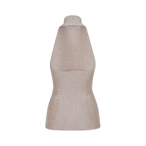Fendi High-Neck Knitted Top