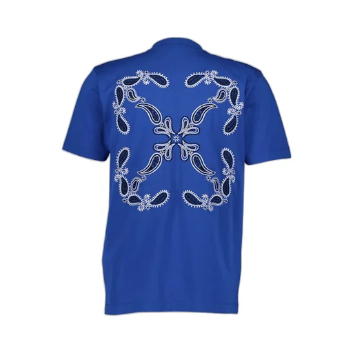 Off White Logo Printed Crewneck T-Shirt