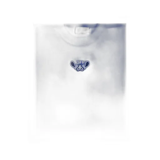 Off White Logo Printed Crewneck T-Shirt
