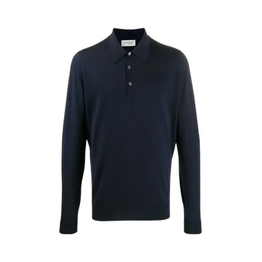 John Smedley Dorset Long-Sleeve Polo Shirt