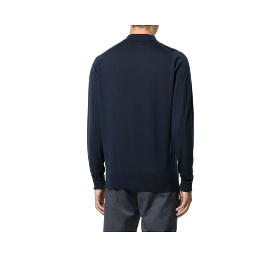 John Smedley Dorset Long-Sleeve Polo Shirt