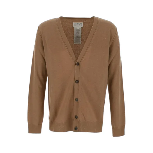 Maison Margiela Buttoned V-Neck Cardigan