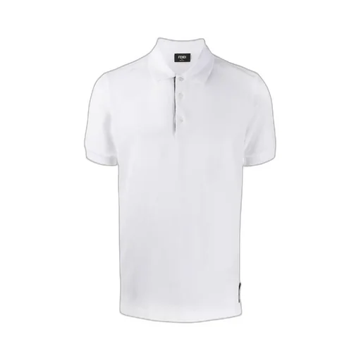 White Piqué Polo Shirt
