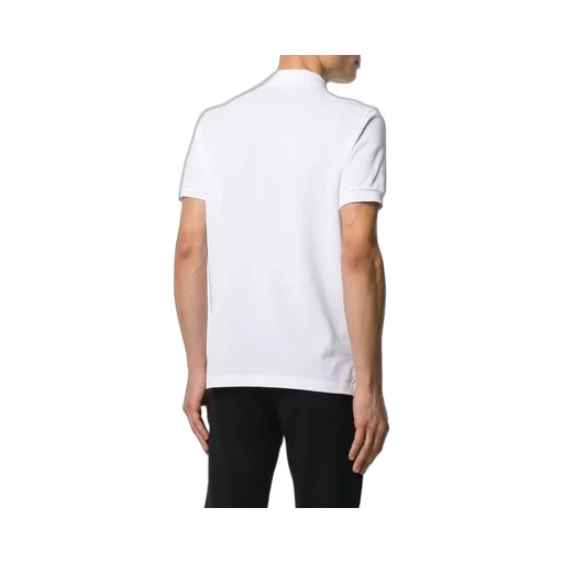 White Piqué Polo Shirt