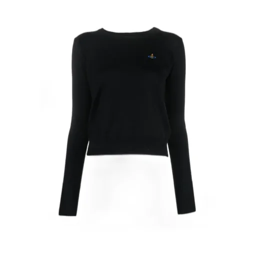 Vivienne Westwood Orb Embroidered Crewneck Jumper