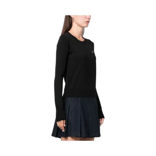 Vivienne Westwood Orb Embroidered Crewneck Jumper