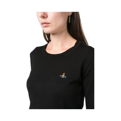 Vivienne Westwood Orb Embroidered Crewneck Jumper