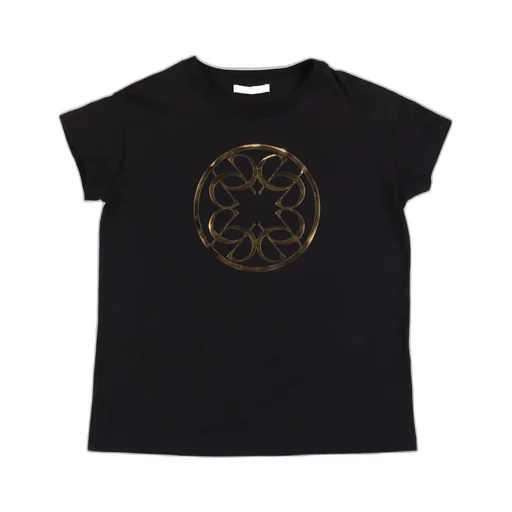 Elie Saab Junior Logo Printed Crewneck T-Shirt