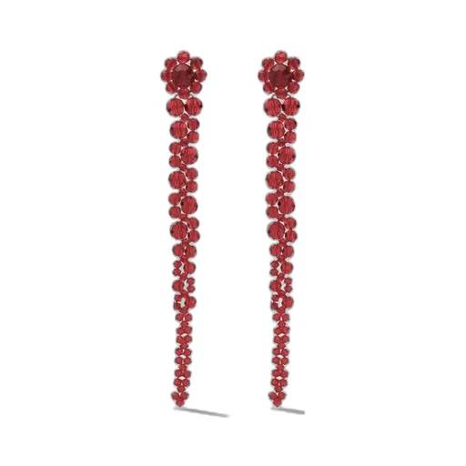 Drip Crystal Drop Earrings