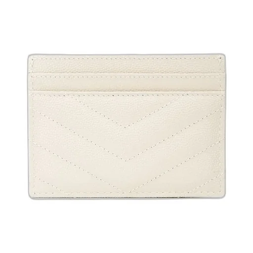 Saint Laurent Cassandre Logo Plaque Card Case
