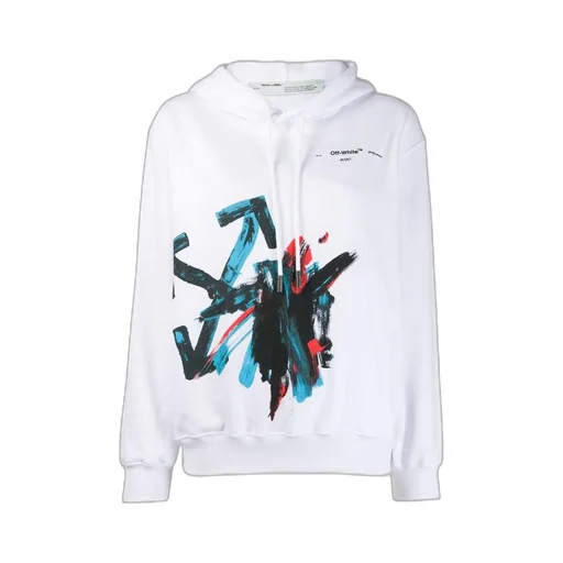 Brush Arrow Oversized Hoodie