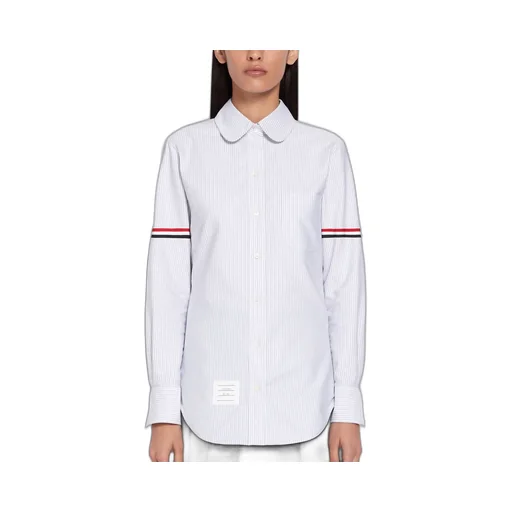 Thom Browne Rwb-Striped Buttoned Shirt