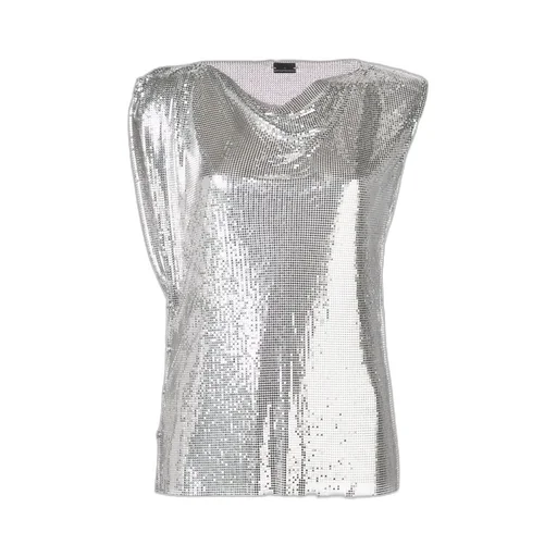 Paco Rabanne Sequin-Embellished Tank Top