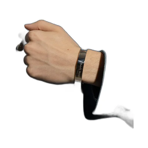 Maison Margiela Logo Engraved Bracelet
