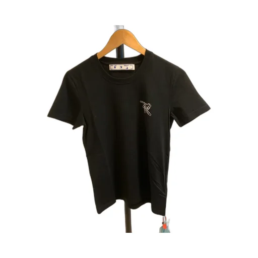 Paper Clip Arrows Motif T-Shirt