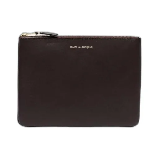 Comme Des GarÇOns Wallet Logo Detailed Classic Wallet